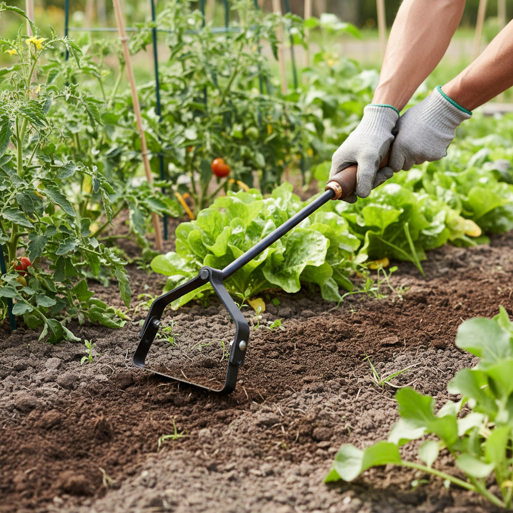 Barebones Stirrup Hand Garden Hoe - Shop  Garden Tools at  Trekaline