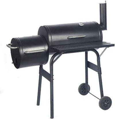 Procamp Round Barrel Double BBQ Grill - Shop  Charcoal Grills at  Trekaline
