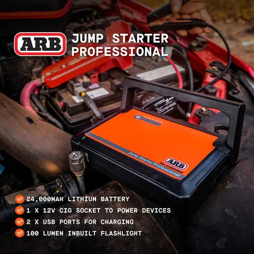 ARB Portable Jump Starter Power Pack - Shop  Portable Power Stations at  Trekaline