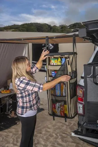 ARB Hanging Organizer 4-Shelf Storage - Shop  Awnings Accessories at  Trekaline