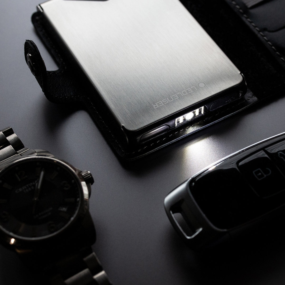 Ledlenser Lite Wallet RFID Leather Light