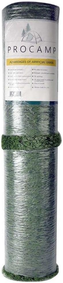 Procamp Artificial Turf Grass 1m x 4m - Shop  Garden Landscaping at  Trekaline