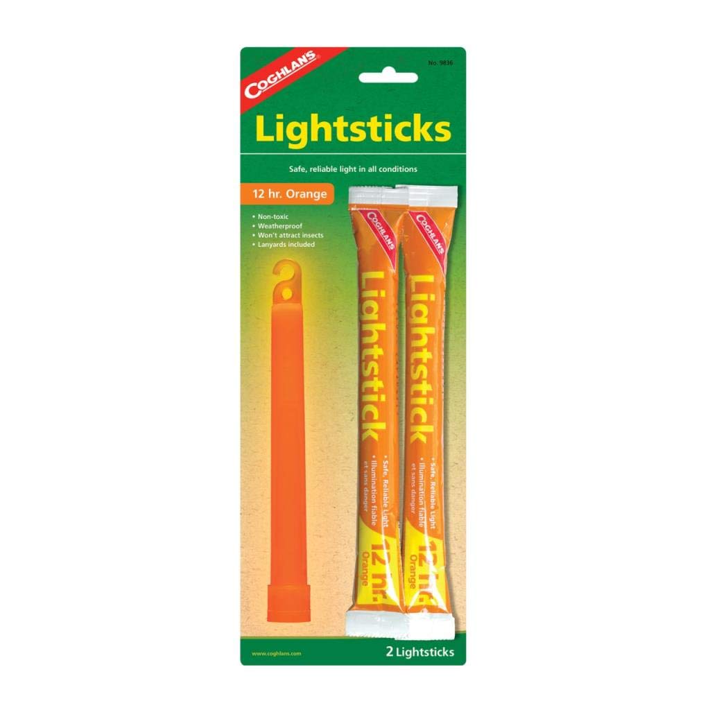 Coghlan's Camping Lightsticks 2 Pack - Shop  Lightsticks at  Trekaline