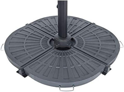 Procamp Quarter Resin Umbrella Base 20 kg - Shop  Umbrellas at  Trekaline