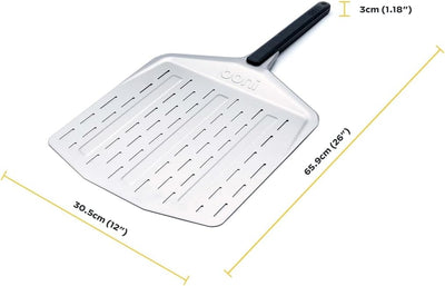 Ooni Perforated Pizza Peel Anodized Aluminum - Shop  Cookware Accessories at  Trekaline