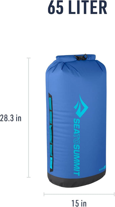 Sea to Summit Big River Dry Bag 65L - Shop  Roll-Top Dry Bags at  Trekaline