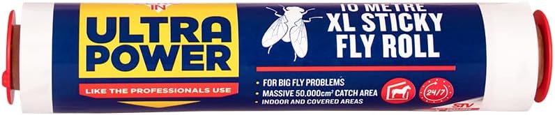 STV Zero In Ultra Power XL Sticky Fly Roll 10 m