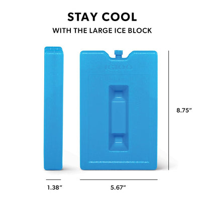 Igloo Maxcold Ice Large Freeze Block - Shop  Cooler Accessories at  Trekaline