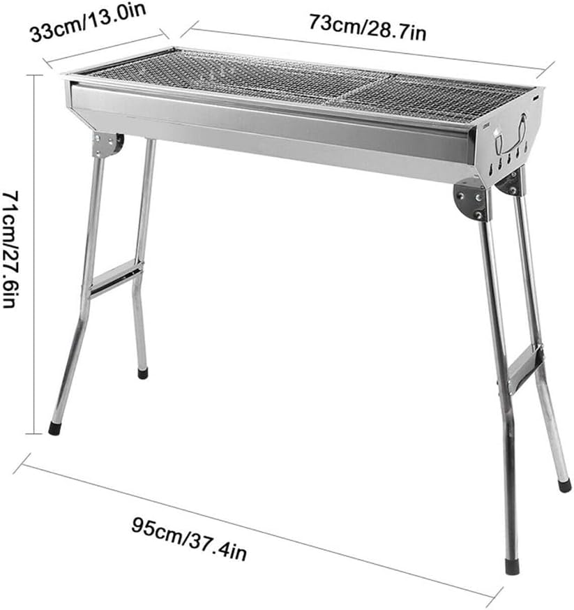 Procamp Stainless Steel Charcoal BBQ Grill - Shop  Charcoal Grills at  Trekaline