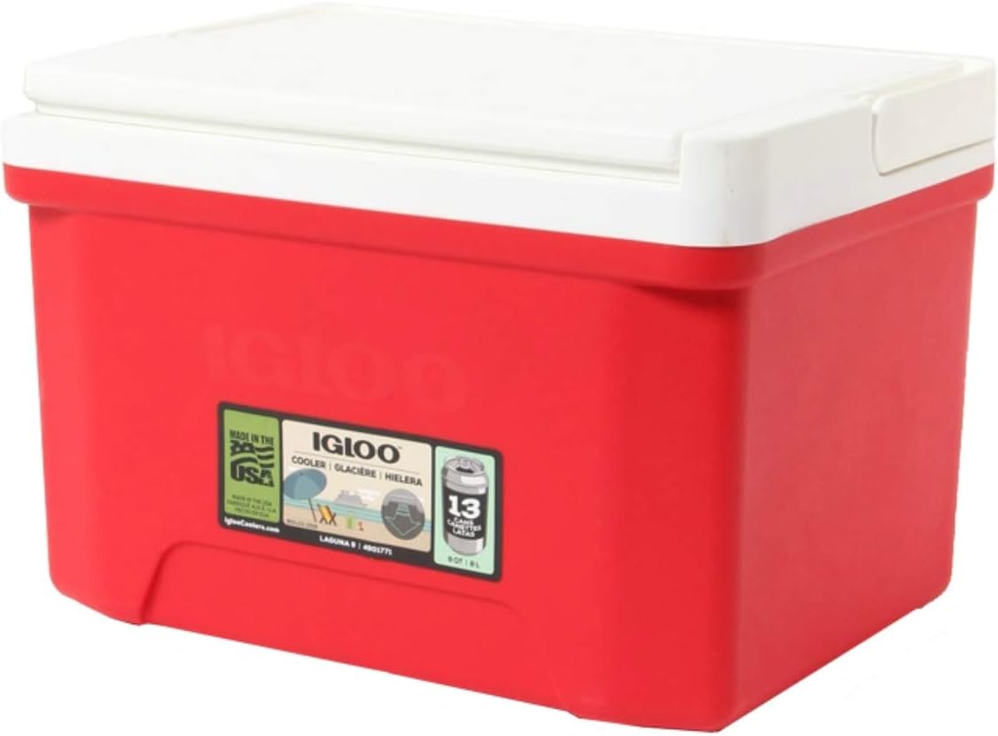 Igloo Laguna 9Qt / 8.51L Cooler Box - Red Star - Shop  Hard-sided Coolers at  Trekaline