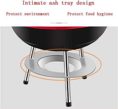 Procamp 17 Inch Enamel Kettle BBQ Grill - Shop  Charcoal Grills at  Trekaline