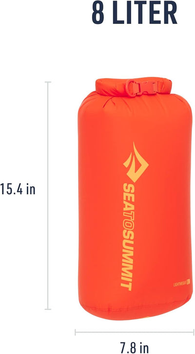 Sea to Summit Lightweight Dry Bag 8L - Shop  Roll-Top Dry Bags at  Trekaline