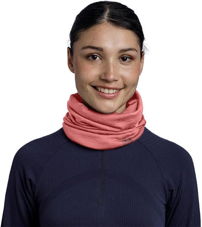 Buff Merino Lightweight Neckwear - Solid Cyberpink