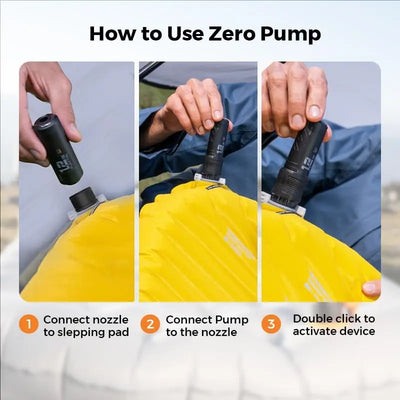 Flextail Zero Pump Ultralight Inflator - Shop  Air Pumps at  Trekaline