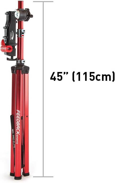Feedback Sports Pro-Elite Bike Repair Stand Red