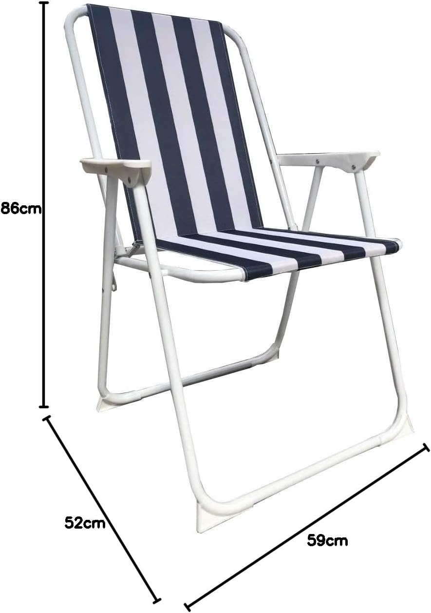 Procamp Stripe Foldable Polyester Chair - Shop  Camp Chairs at  Trekaline