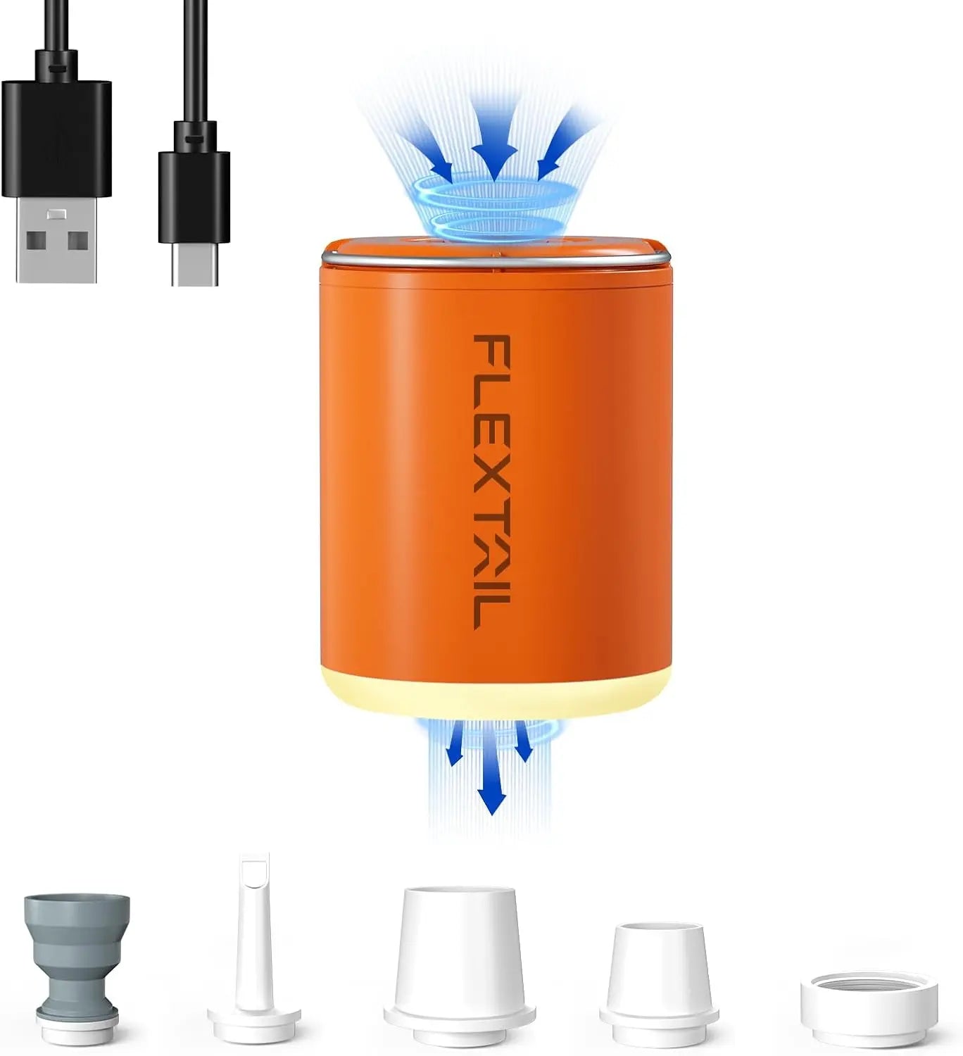 Flextail Tiny Pump 2X Mini Inflator Lantern - Shop  Air Pumps at  Trekaline