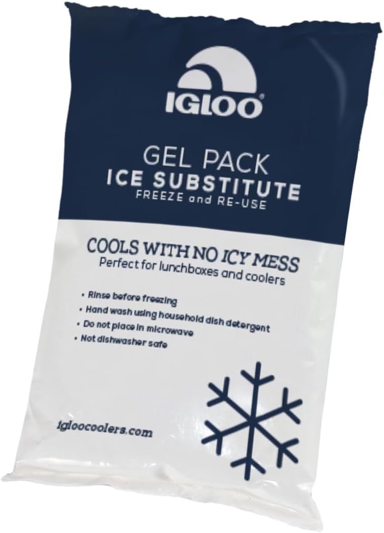 Igloo Maxcold Reusable Ice Gel Pack - Shop  Cooler Accessories at  Trekaline