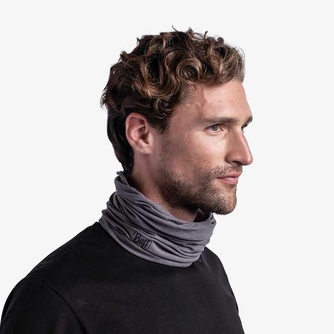 Buff Original EcoStretch Neckwear - Solid Castlerock Grey