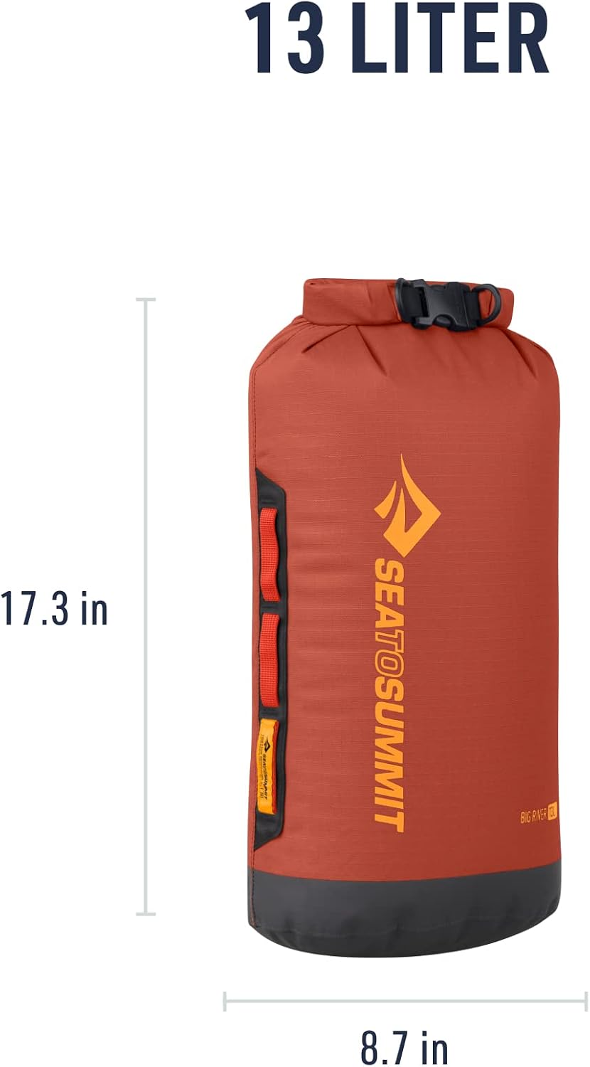 Sea to Summit Big River Dry Bag 13L - Shop  Roll-Top Dry Bags at  Trekaline