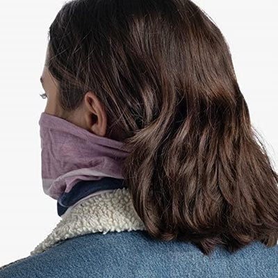 Buff Merino Move Multifunctional Neckwear - Pansy