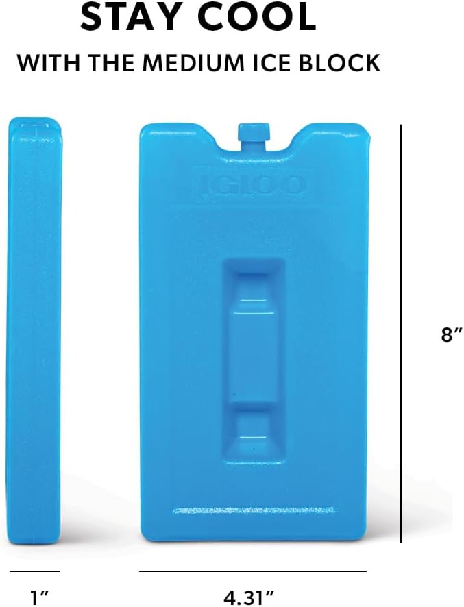 Igloo Maxcold Ice Medium Freeze Block - Shop  Cooler Accessories at  Trekaline