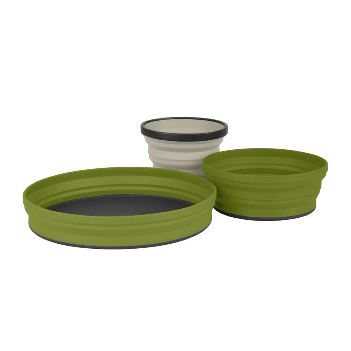 Sea to Summit X-Set 3-Piece Collapsible Camping Dinnerware