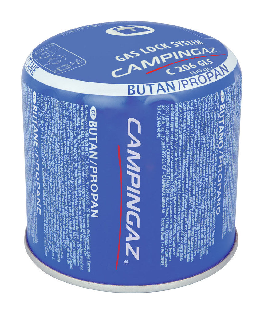 Campingaz C206 Cartridge Gas Canister, reliable fuel for outdoor cooking, essential for UAE excursions.