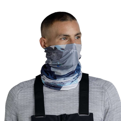 Buff Thermonet Neckwear Synth Blue Thermal Outdoor Scarf
