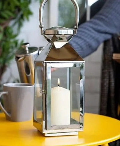 La Hacienda Palma Stainless Steel Lantern