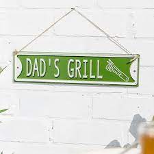 La Hacienda Dad's Grill Wall Sign