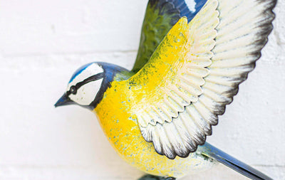 La Hacienda Tree Top Blue Tit Wall Art Large