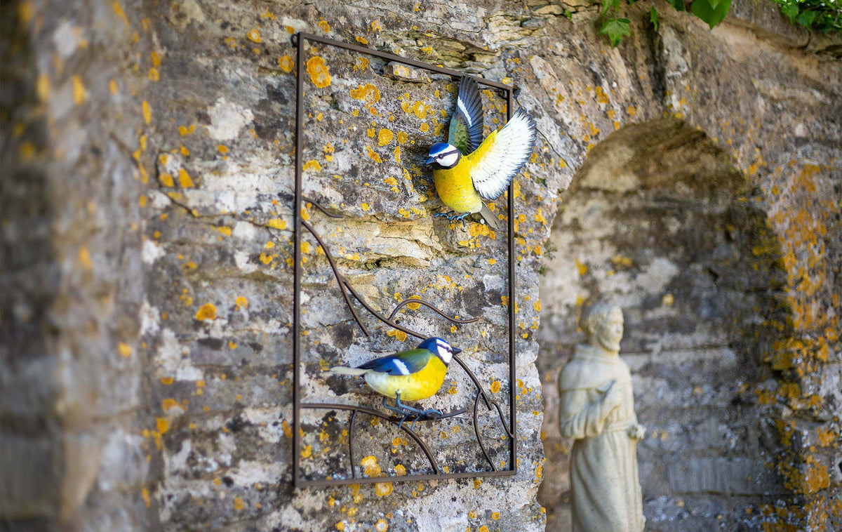 La Hacienda Tree Top Blue Tit Wall Art Large