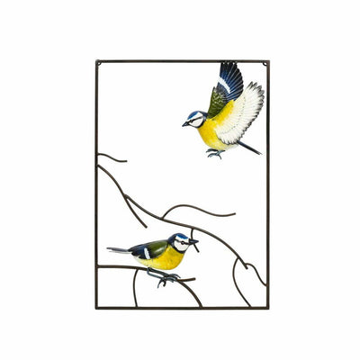 La Hacienda Tree Top Blue Tit Wall Art Large