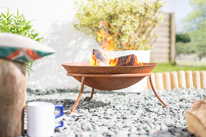 La Hacienda Kutu Vintage Style Firepit
