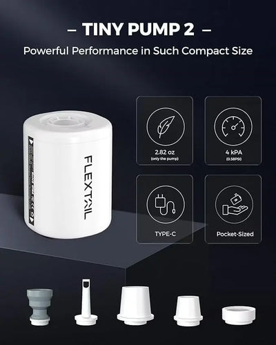 Flextail Tiny Pump X 2024 Mini Inflator - Shop  Air Pumps at  Trekaline