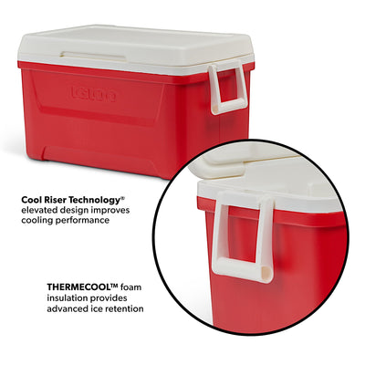 Igloo Laguna Hard Cooler Box 48 Quart - Shop  Hard-sided Coolers at  Trekaline