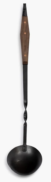 Barebones Cowboy Grill Open Fire Ladle - Shop  Grill and Fire Pit Accessories at  Trekaline