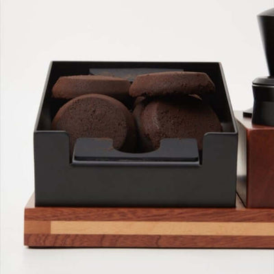 Muvna Red Wood Coffee Knock Station 51-58mm