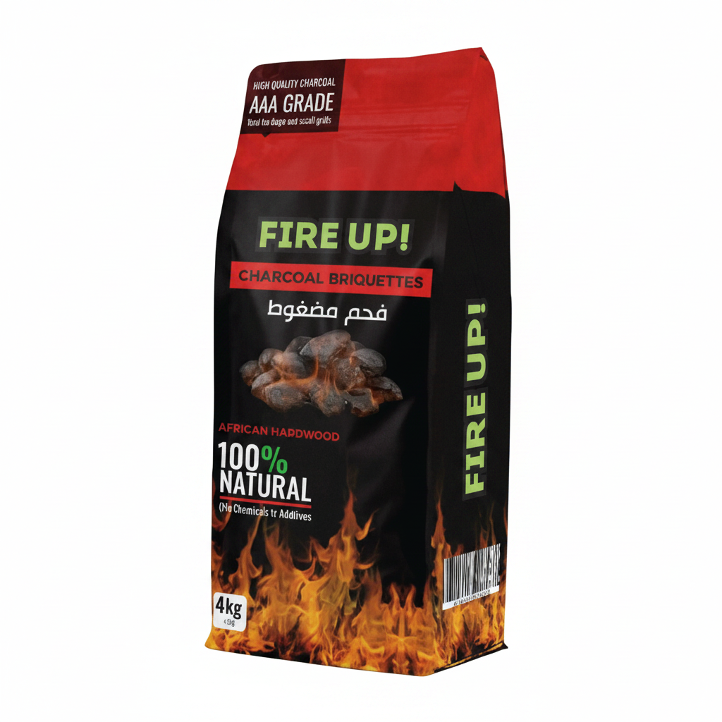 Fire Up Pillow Charcoal Briquettes 4kg - Shop  Alternate Fuels at  Trekaline