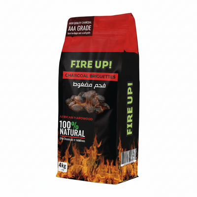 Fire Up Pillow Charcoal Briquettes 4kg - Shop  Alternate Fuels at  Trekaline