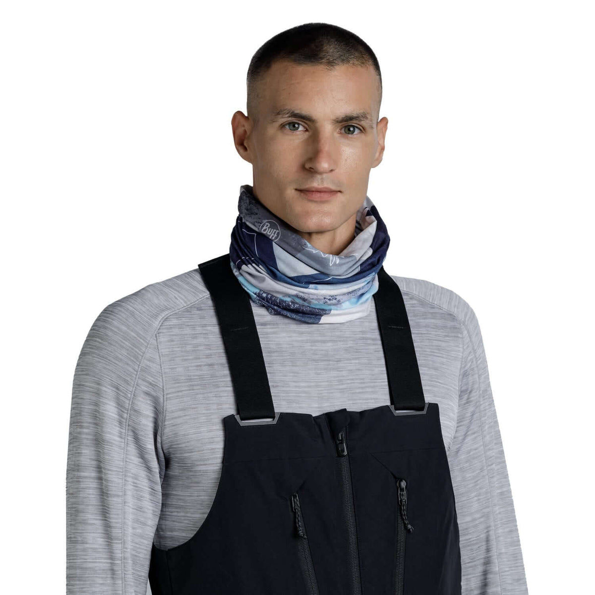Buff Thermonet Neckwear Synth Blue Thermal Outdoor Scarf
