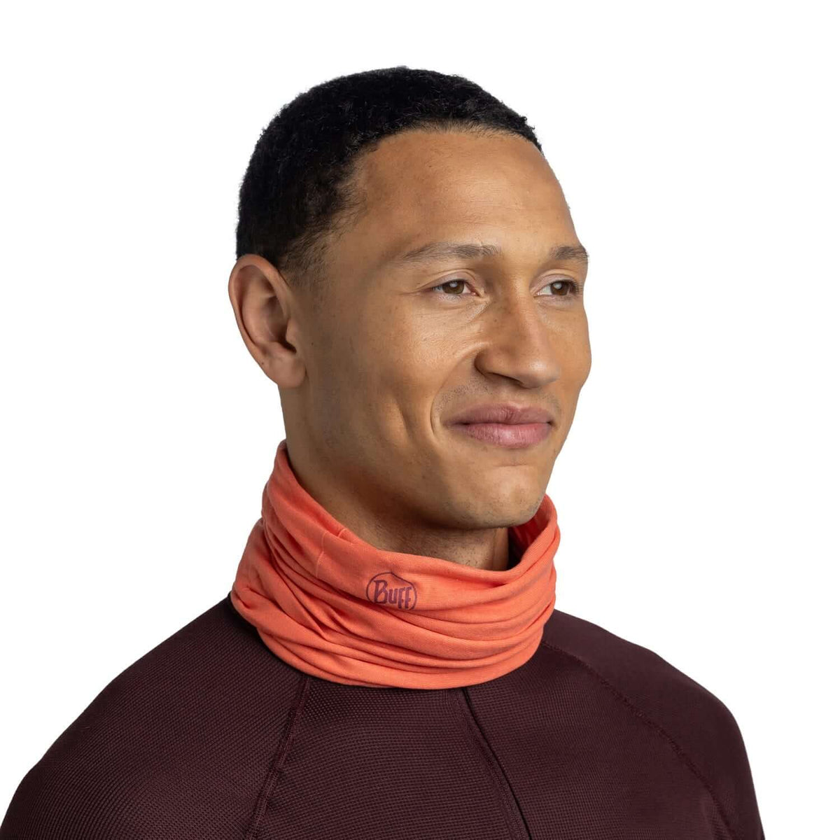 Buff Original EcoStretch Neckwear - Solid Orange Red