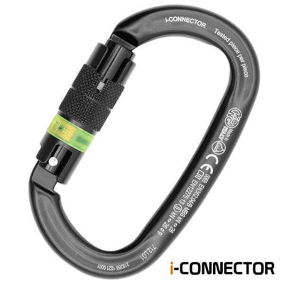 Kong i-Ovalone Alu Twist Lock Carabiner