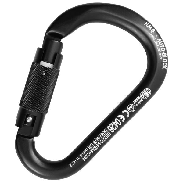 Kong HMS Classic Auto Block Aluminum Carabiner