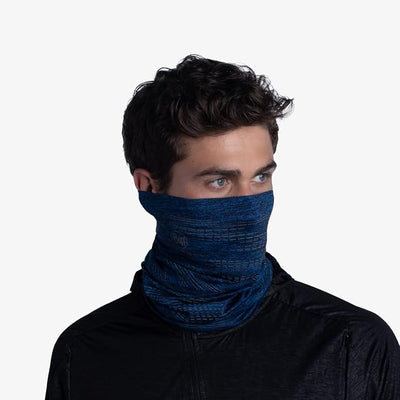 Buff Reflective DryFlx Neckwear - Solid Blue