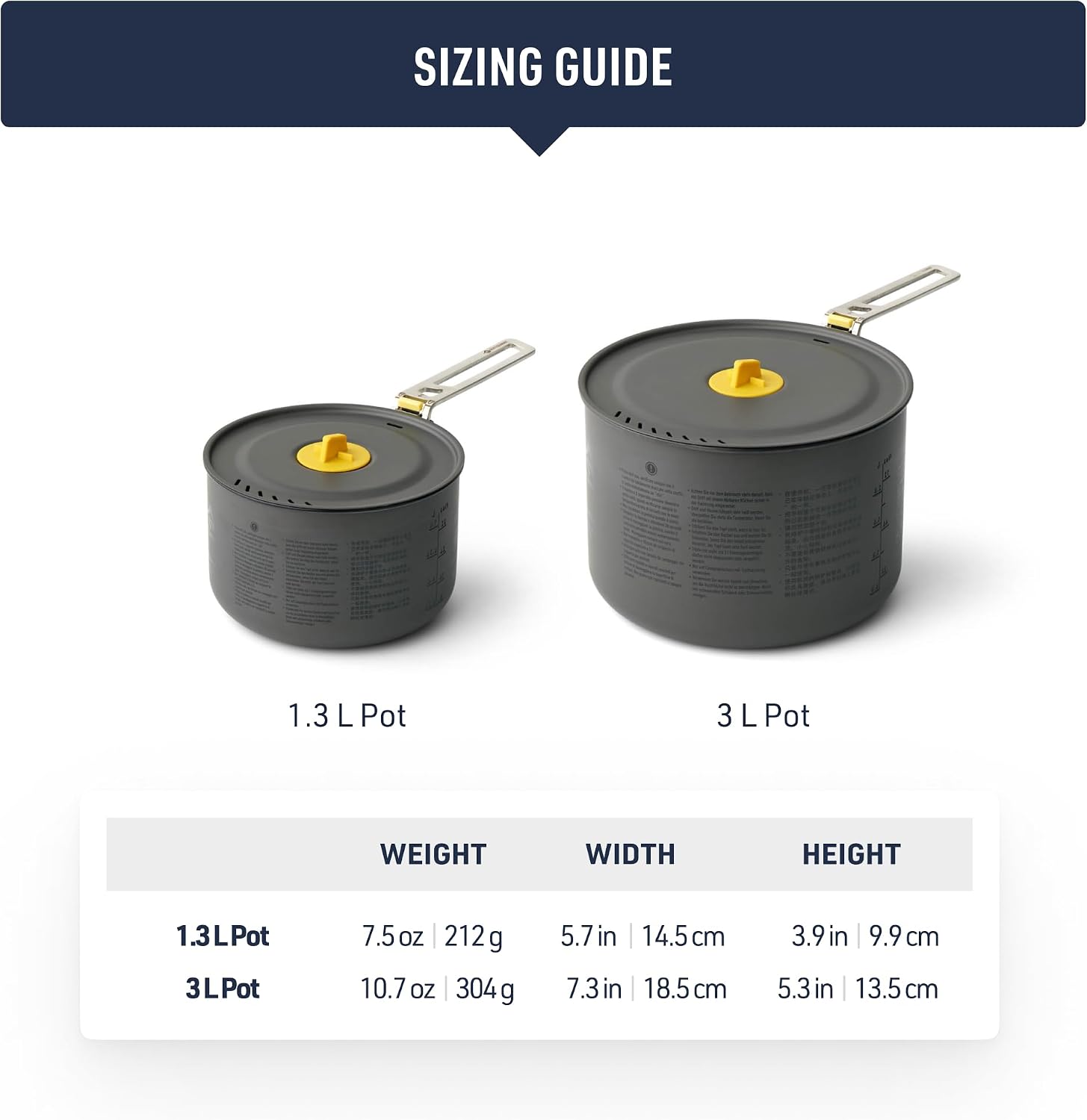 Sea to Summit Frontier Ultralight Two Pot Set - Shop  Cook Pots at  Trekaline