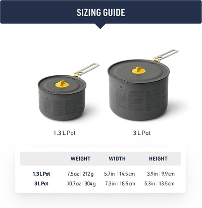 Sea to Summit Frontier Ultralight Two Pot Set - Shop  Cook Pots at  Trekaline