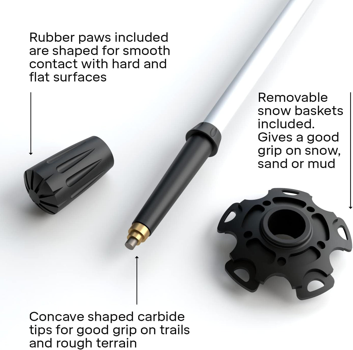 Silva Trekking Poles Aluminum