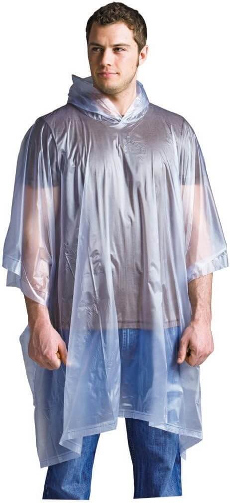 Coghlan's Waterproof Emergency Rain Poncho - Shop  Rain Ponchos at  Trekaline